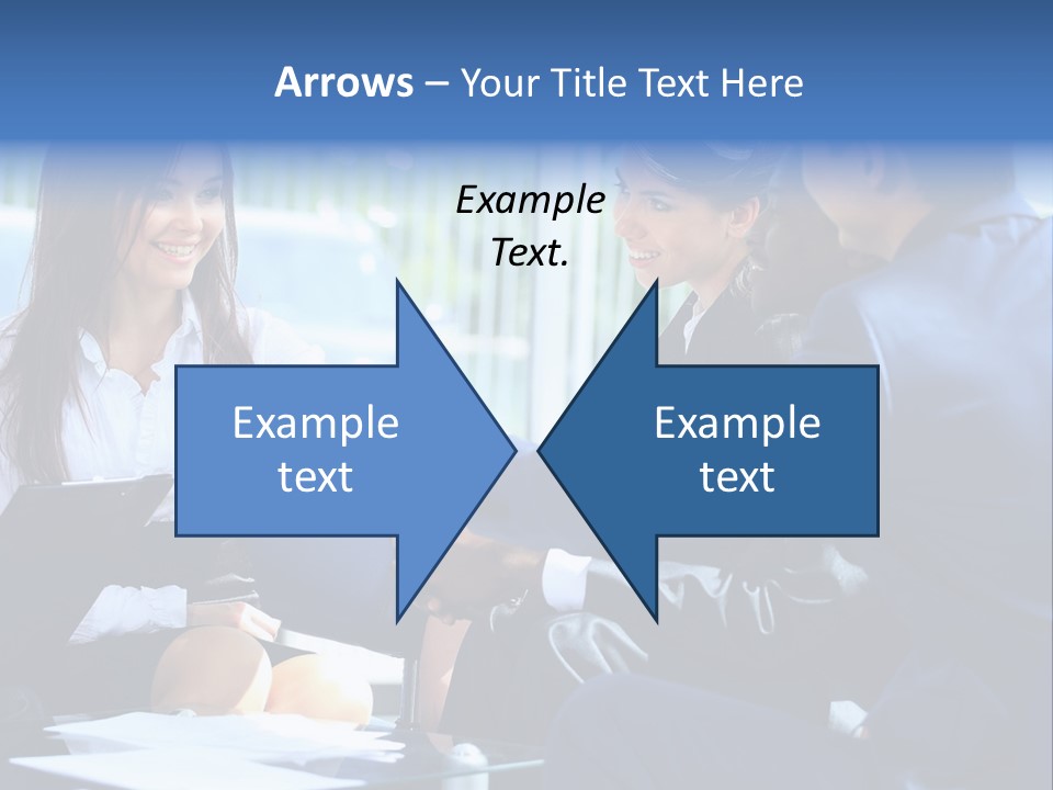 Men Cheerful White PowerPoint Template