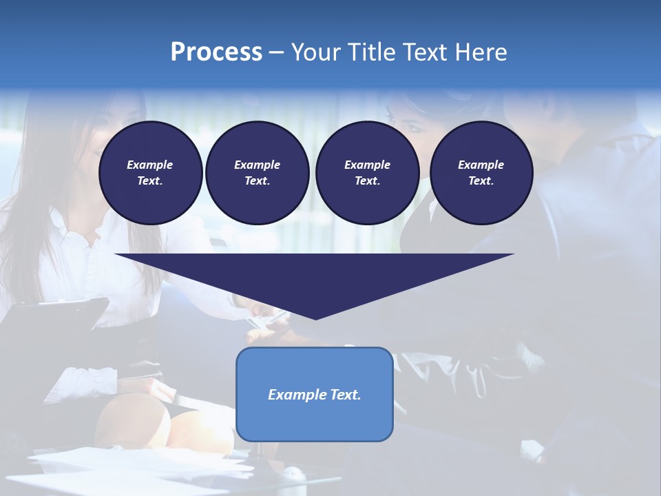 Men Cheerful White PowerPoint Template