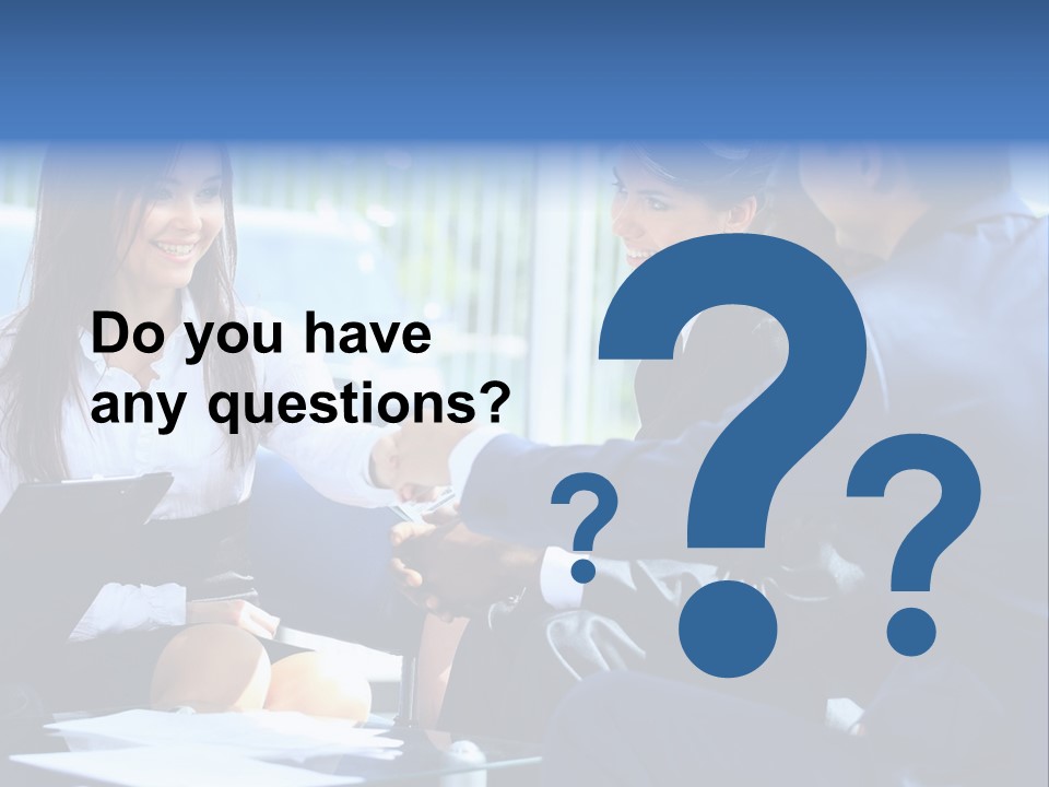 Men Cheerful White PowerPoint Template