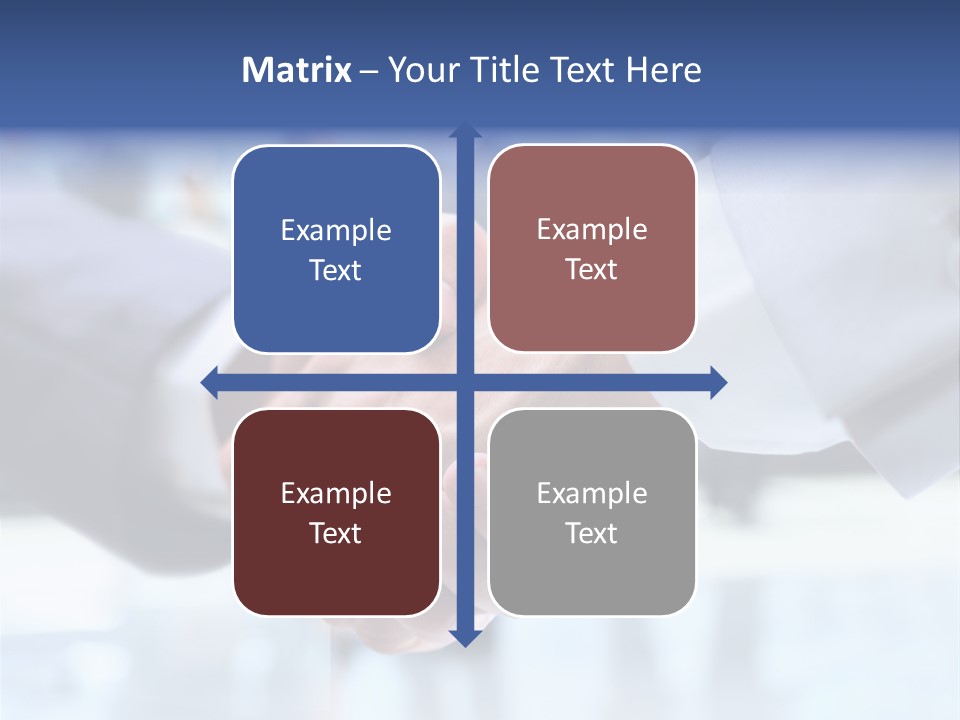 Strength Positive Partnership PowerPoint Template