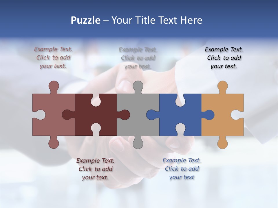 Strength Positive Partnership PowerPoint Template