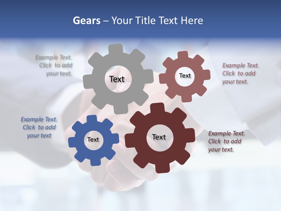 Strength Positive Partnership PowerPoint Template