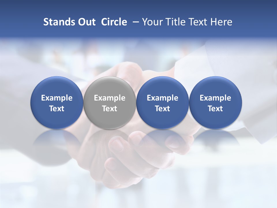 Strength Positive Partnership PowerPoint Template