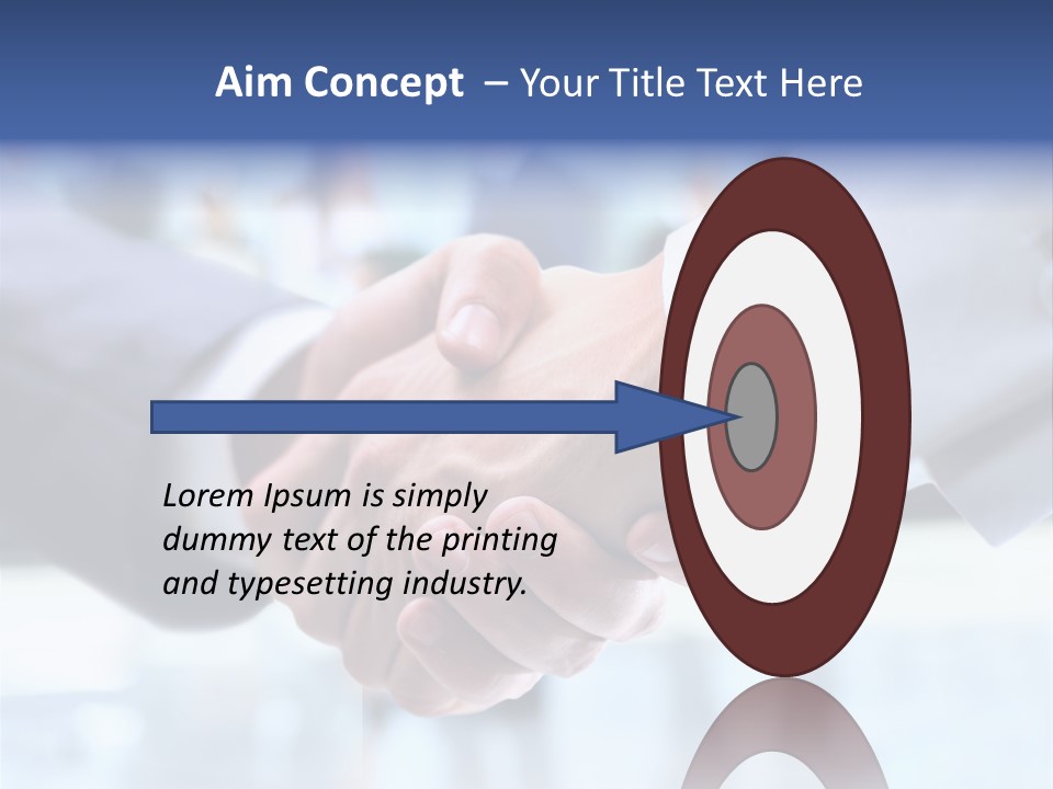 Strength Positive Partnership PowerPoint Template