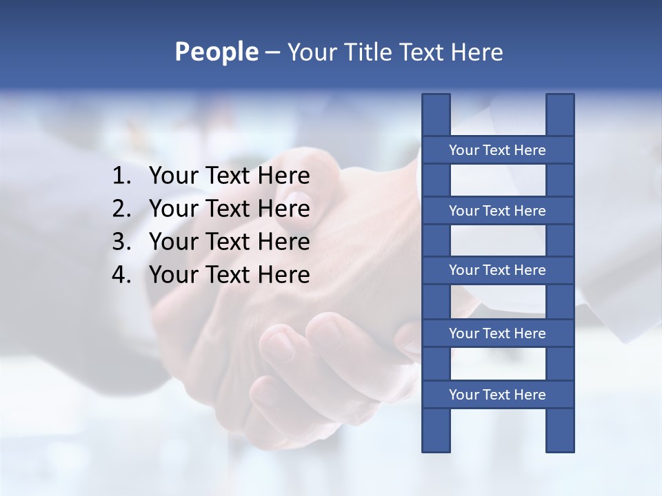 Strength Positive Partnership PowerPoint Template