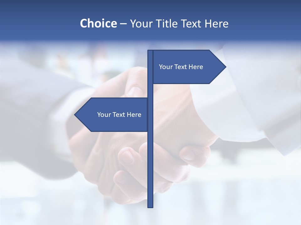 Strength Positive Partnership PowerPoint Template