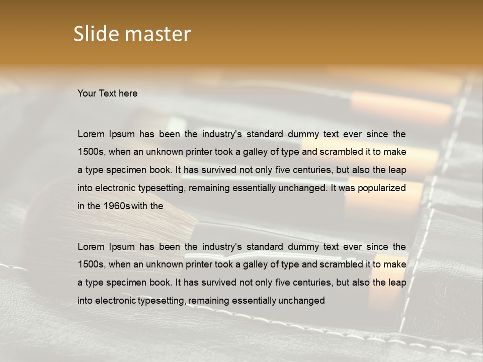 Beauty Care Application PowerPoint Template