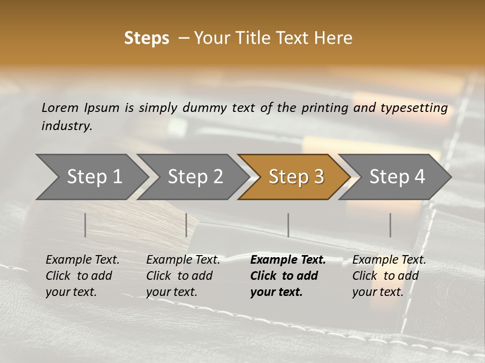 Beauty Care Application PowerPoint Template