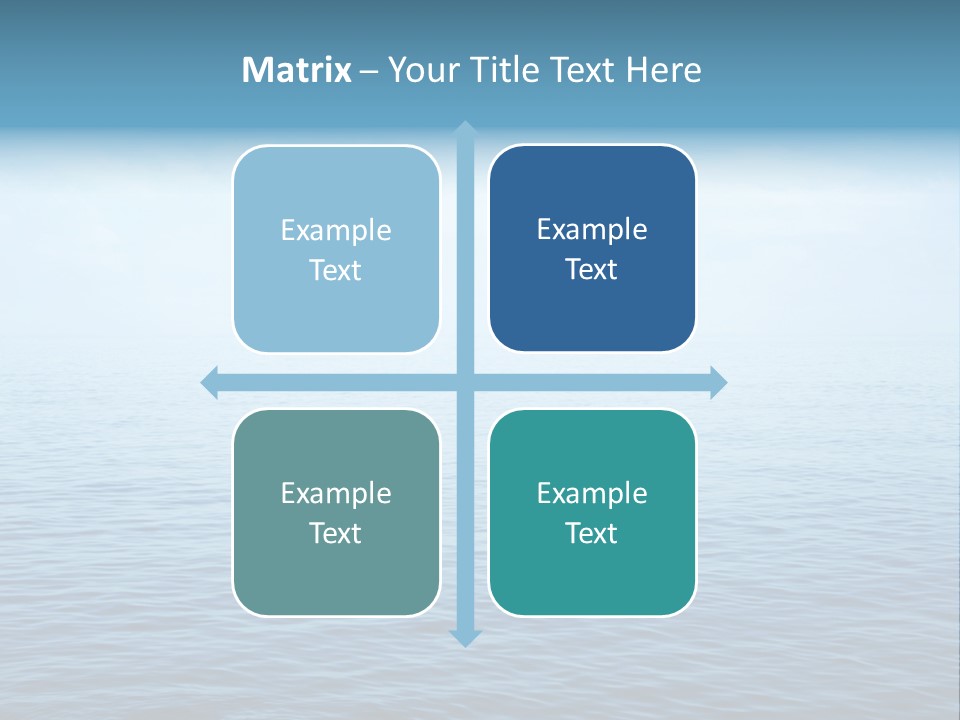 Purity Still Wave PowerPoint Template