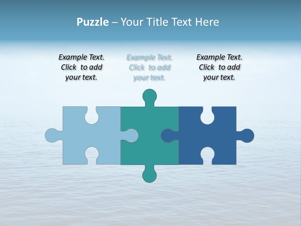 Purity Still Wave PowerPoint Template