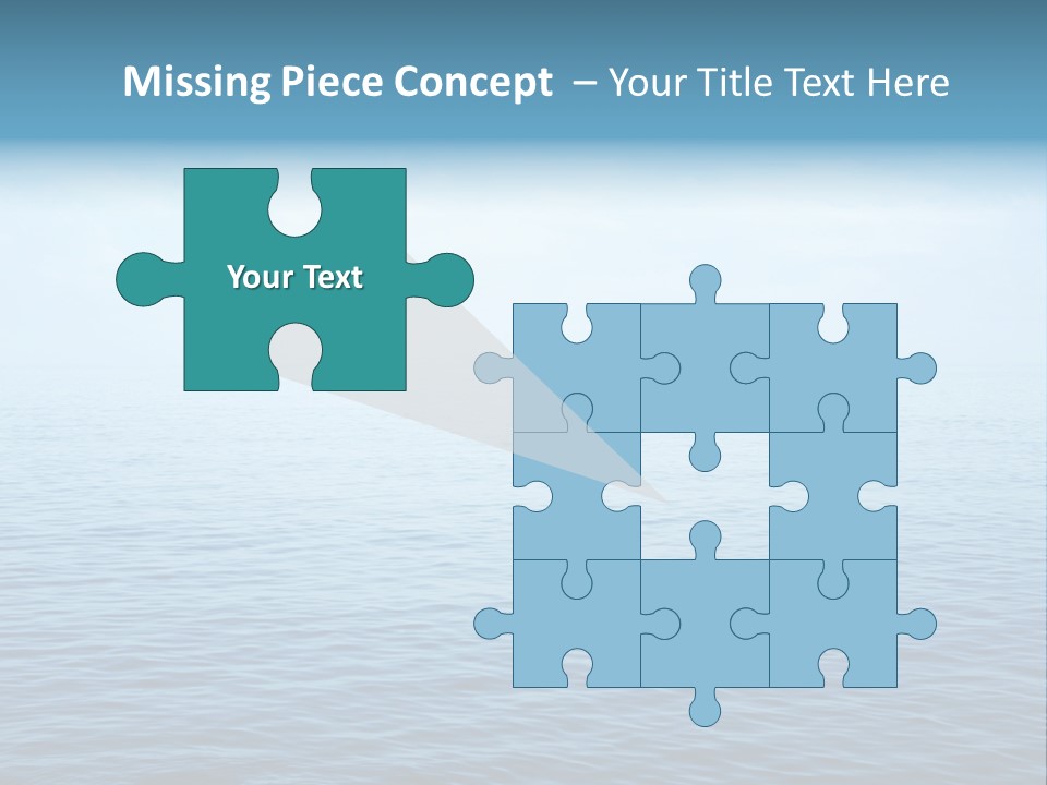 Purity Still Wave PowerPoint Template