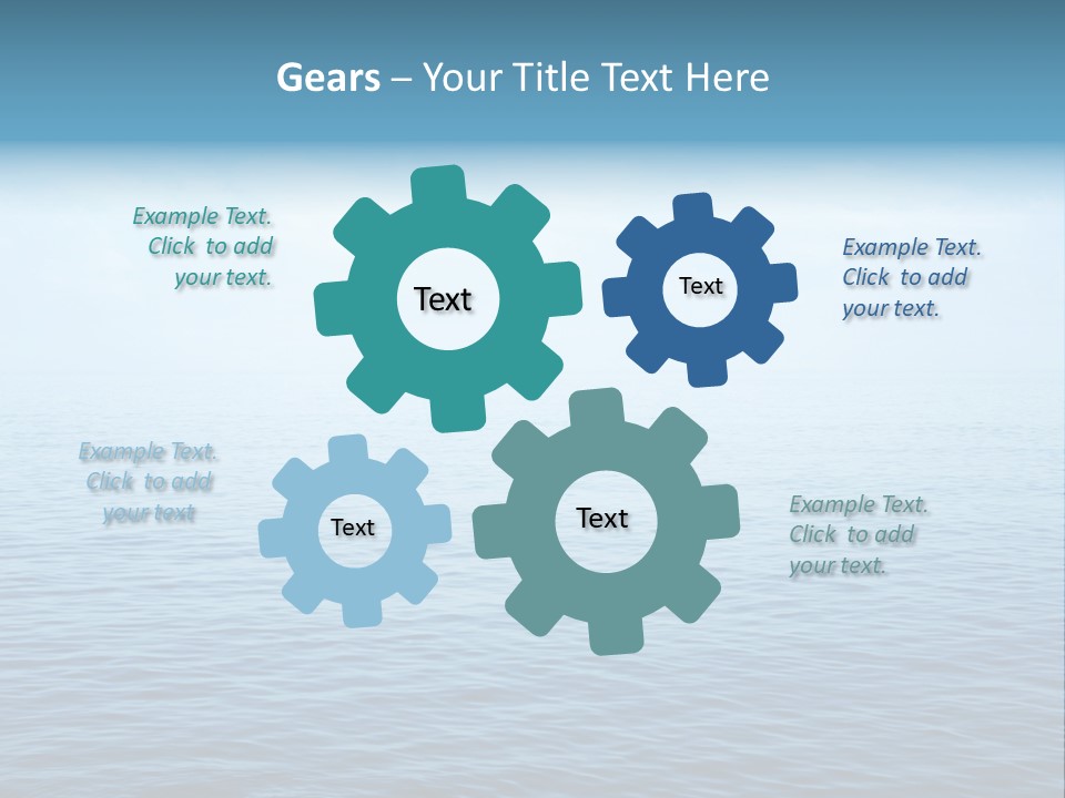 Purity Still Wave PowerPoint Template