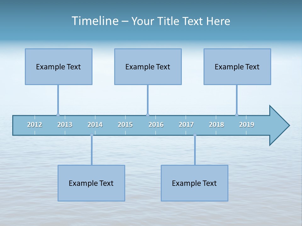 Purity Still Wave PowerPoint Template