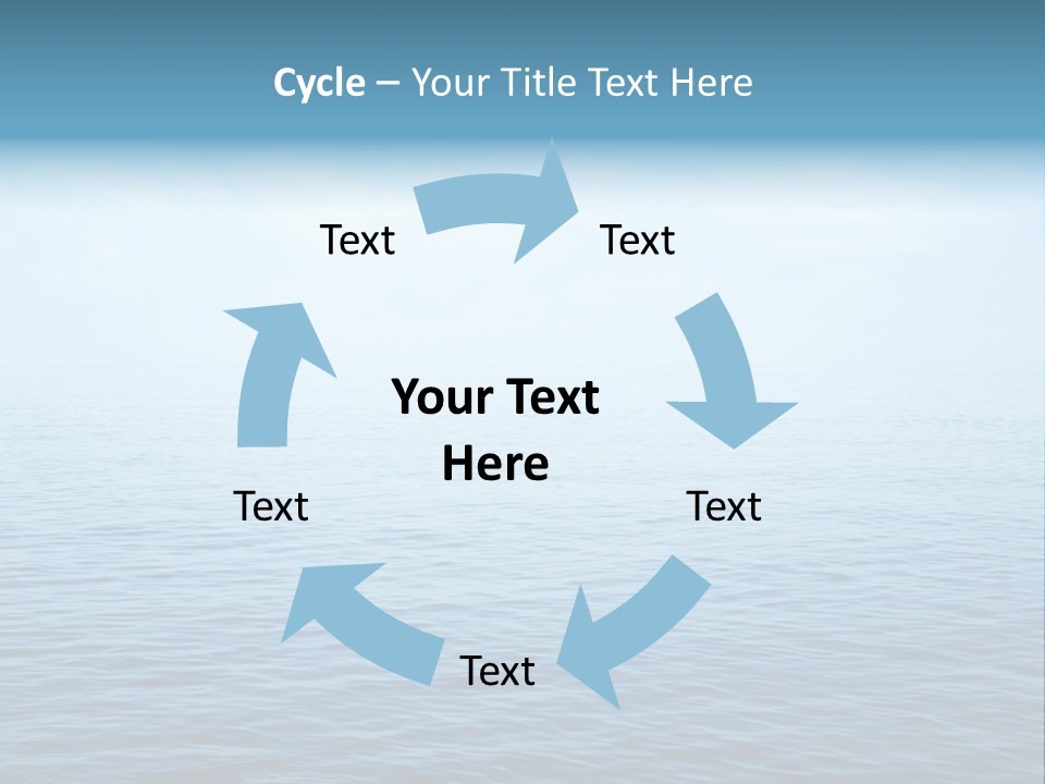 Purity Still Wave PowerPoint Template