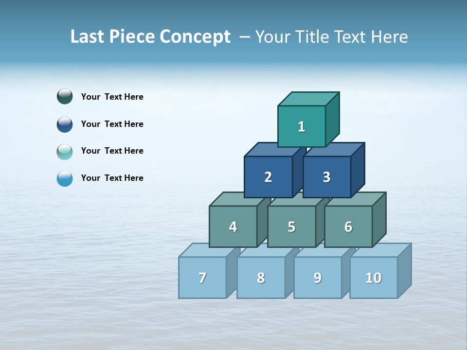 Purity Still Wave PowerPoint Template