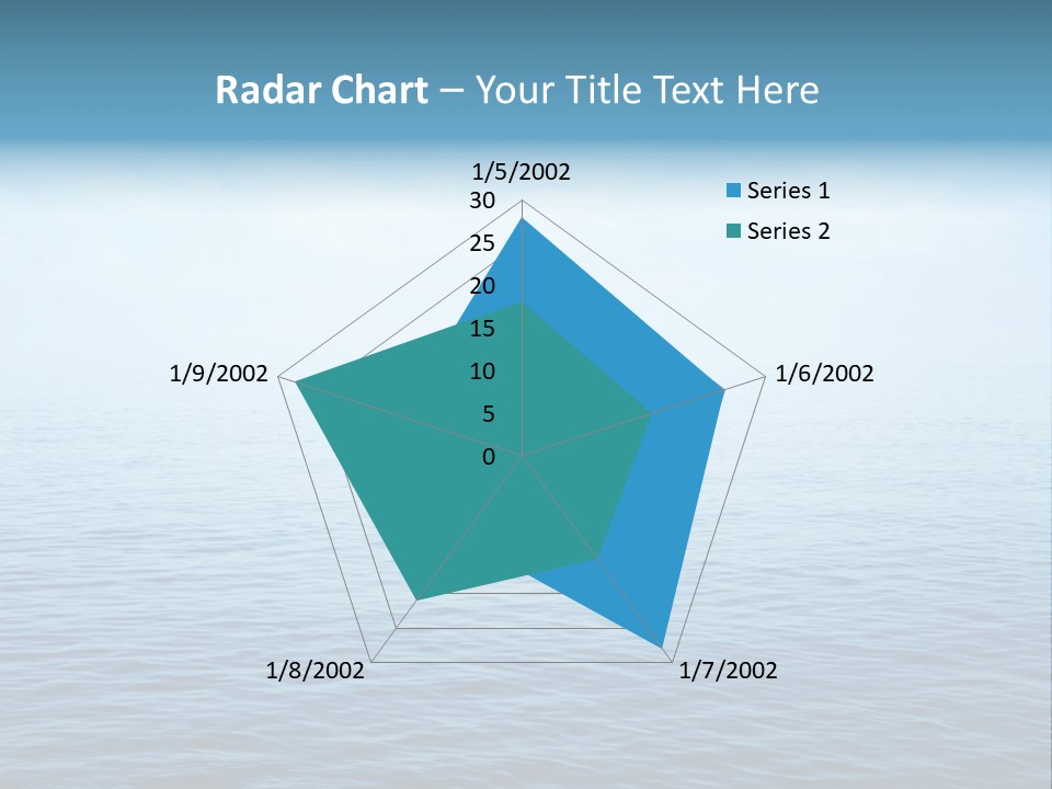 Purity Still Wave PowerPoint Template