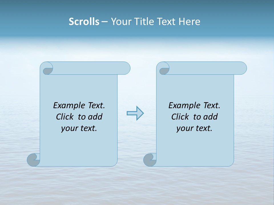 Purity Still Wave PowerPoint Template