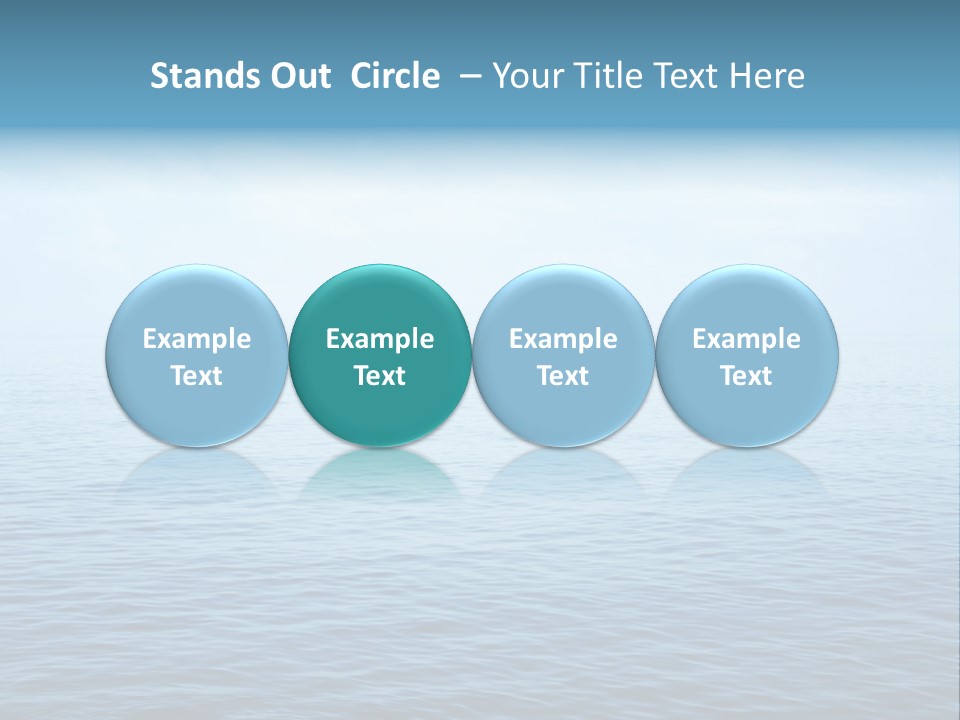 Purity Still Wave PowerPoint Template