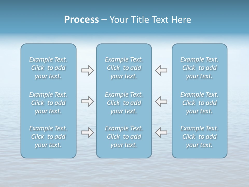 Purity Still Wave PowerPoint Template