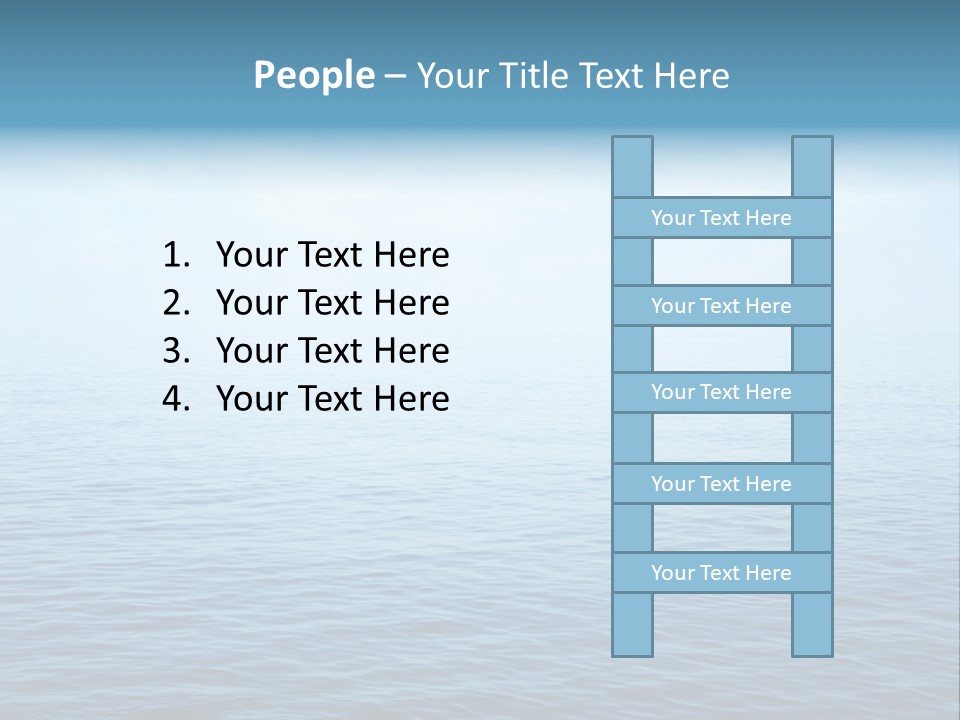 Purity Still Wave PowerPoint Template