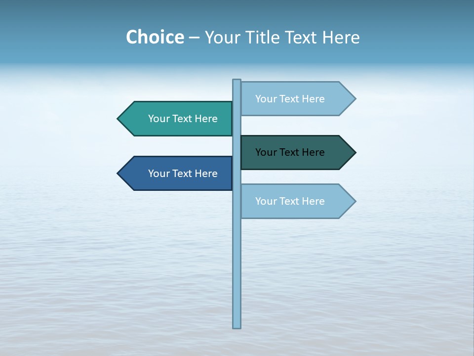 Purity Still Wave PowerPoint Template