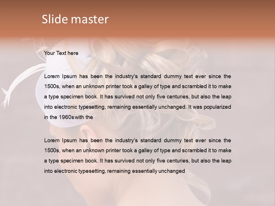 One White Wedding PowerPoint Template