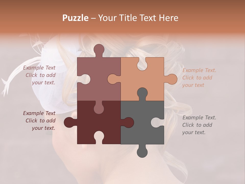 One White Wedding PowerPoint Template