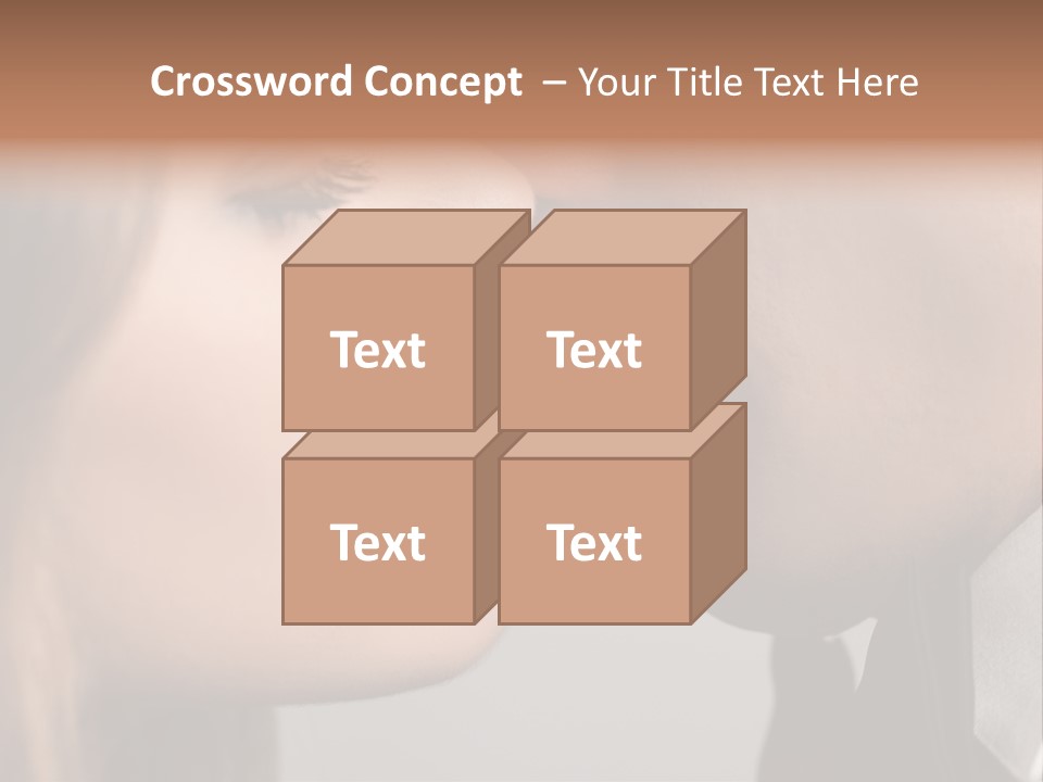 Caucasian Man Valentine PowerPoint Template