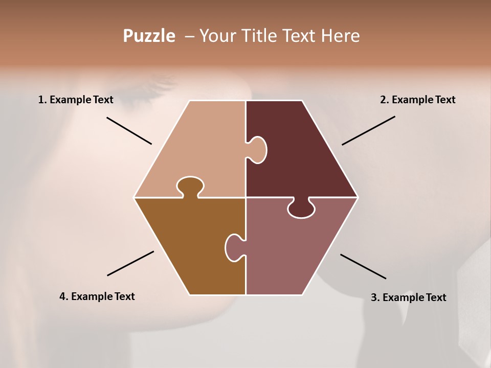 Caucasian Man Valentine PowerPoint Template