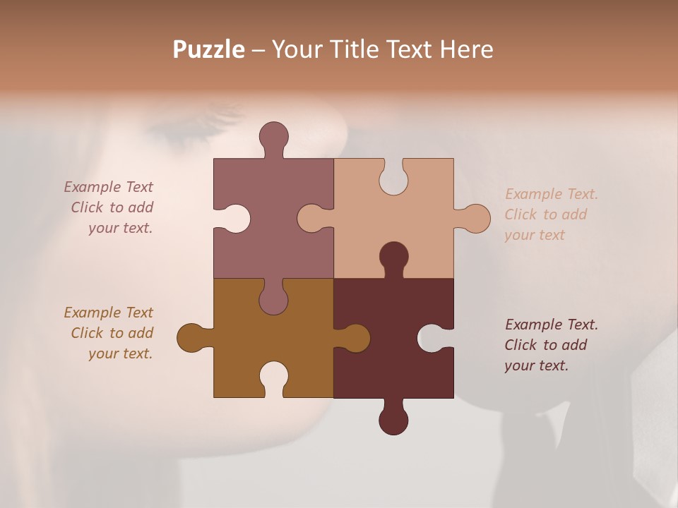 Caucasian Man Valentine PowerPoint Template