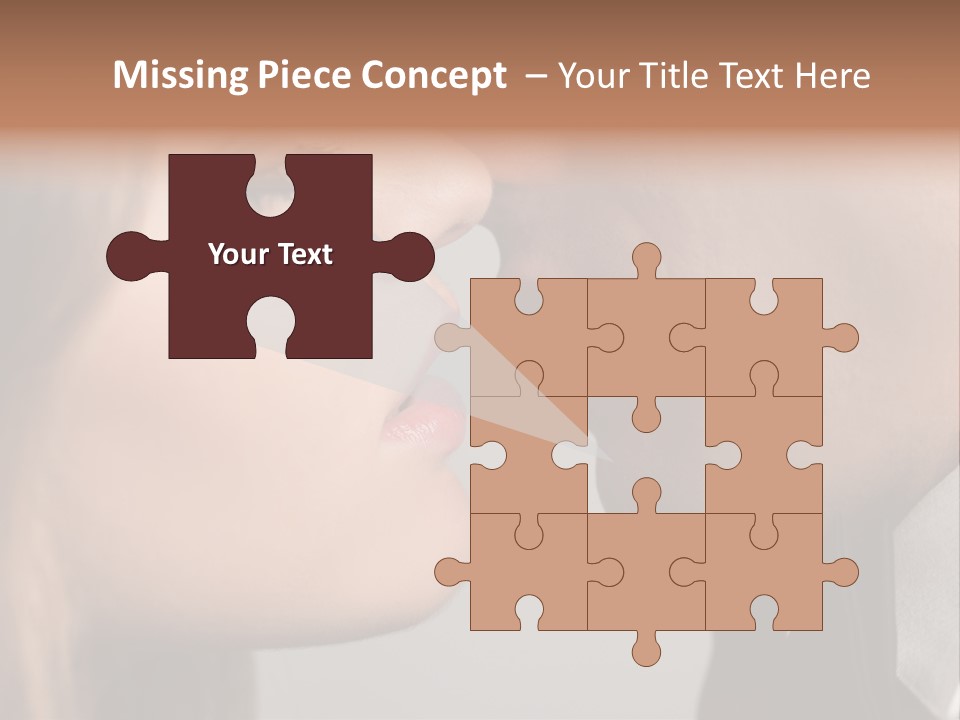 Caucasian Man Valentine PowerPoint Template