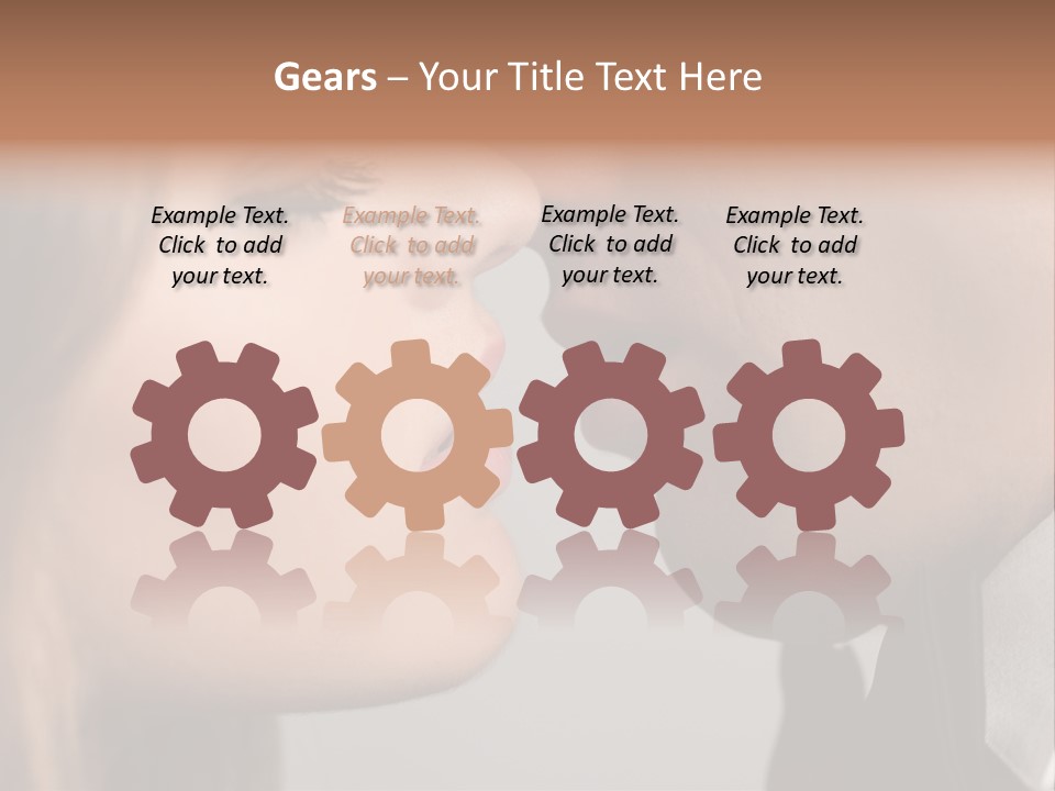 Caucasian Man Valentine PowerPoint Template