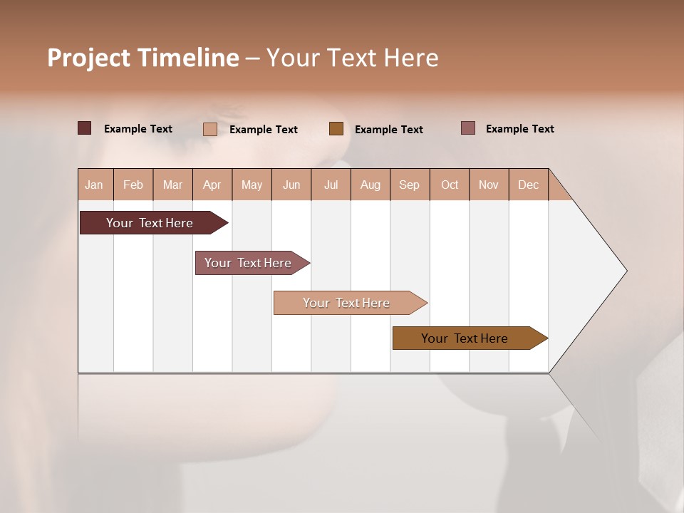 Caucasian Man Valentine PowerPoint Template
