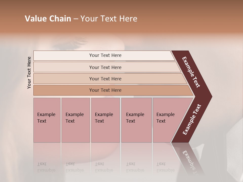 Caucasian Man Valentine PowerPoint Template