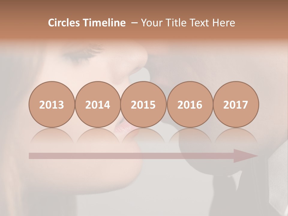 Caucasian Man Valentine PowerPoint Template