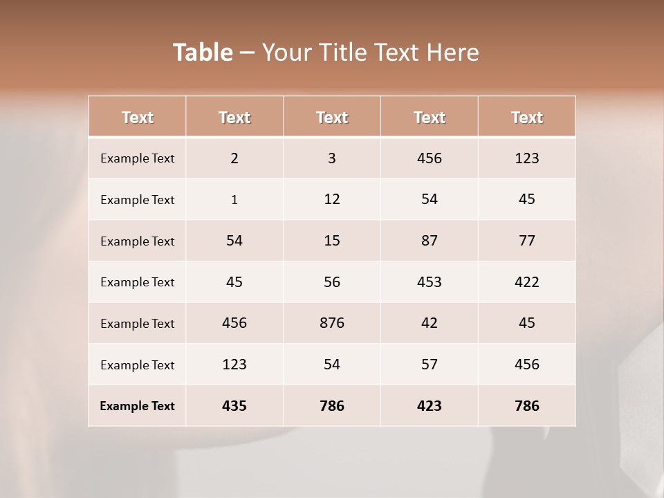 Caucasian Man Valentine PowerPoint Template
