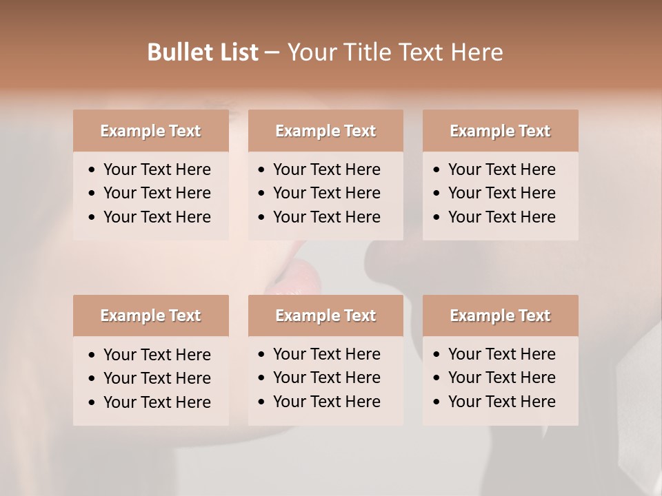 Caucasian Man Valentine PowerPoint Template