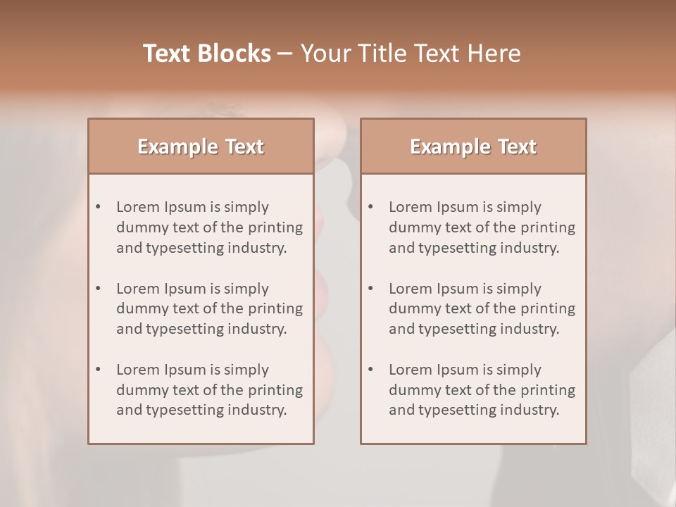 Caucasian Man Valentine PowerPoint Template