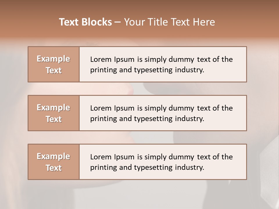 Caucasian Man Valentine PowerPoint Template