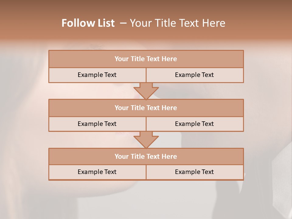 Caucasian Man Valentine PowerPoint Template
