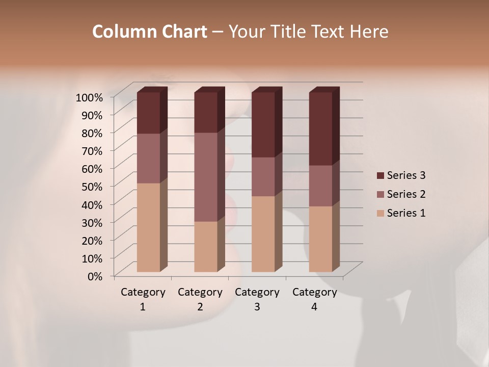 Caucasian Man Valentine PowerPoint Template