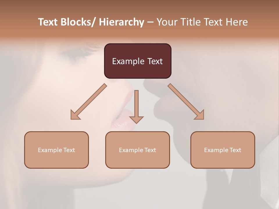 Caucasian Man Valentine PowerPoint Template