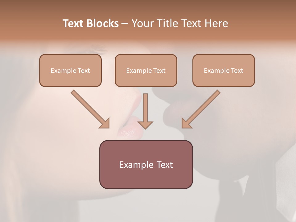 Caucasian Man Valentine PowerPoint Template