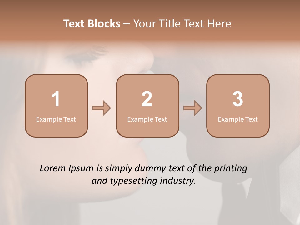 Caucasian Man Valentine PowerPoint Template