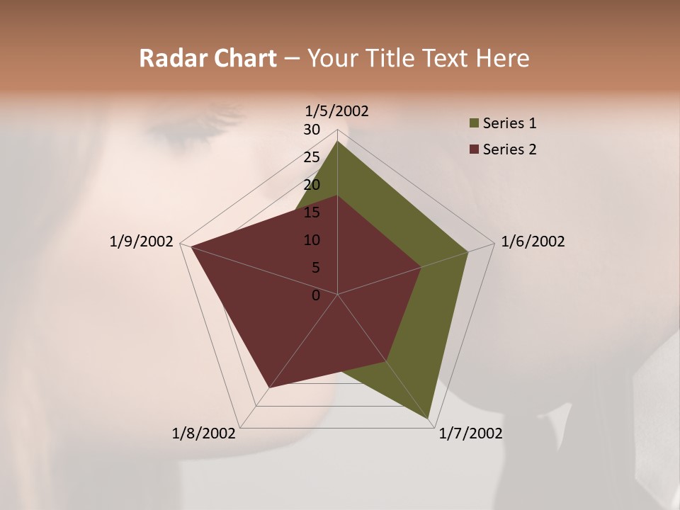 Caucasian Man Valentine PowerPoint Template