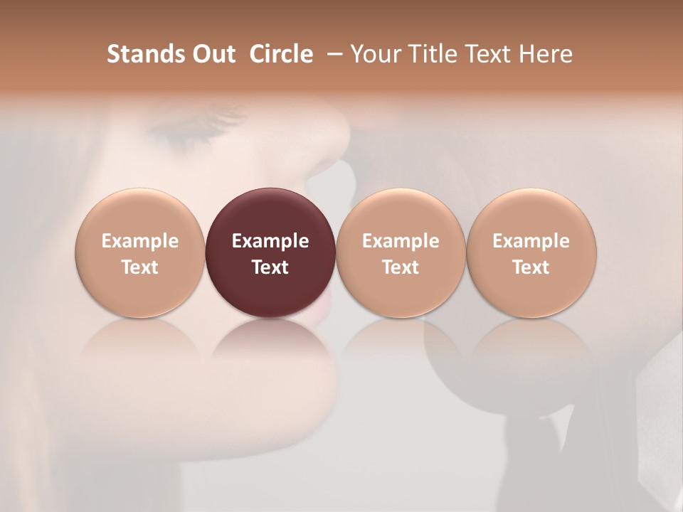 Caucasian Man Valentine PowerPoint Template