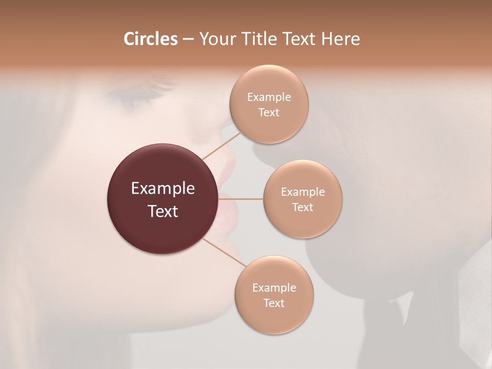 Caucasian Man Valentine PowerPoint Template