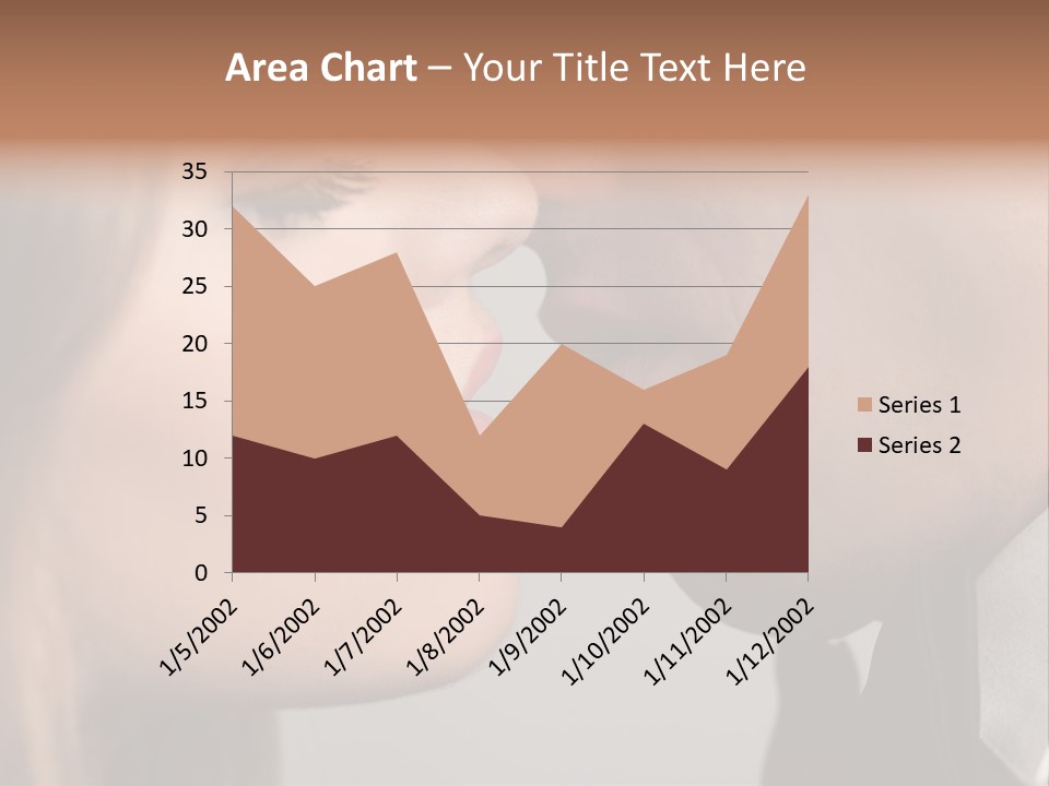 Caucasian Man Valentine PowerPoint Template