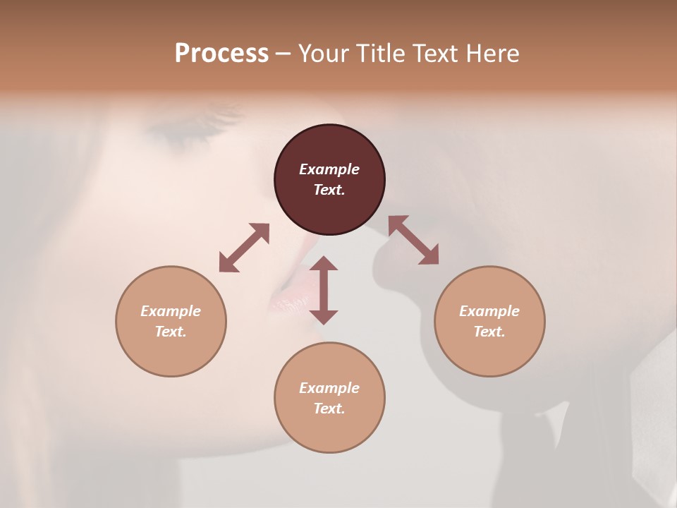 Caucasian Man Valentine PowerPoint Template