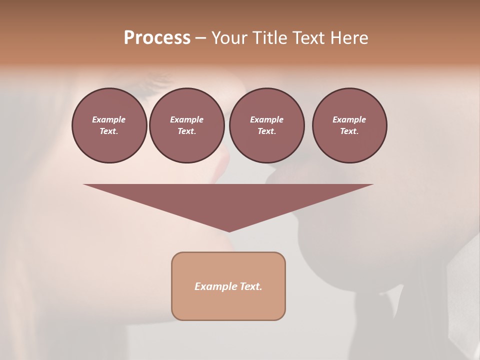 Caucasian Man Valentine PowerPoint Template